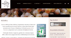 Desktop Screenshot of chateaudelucey.com